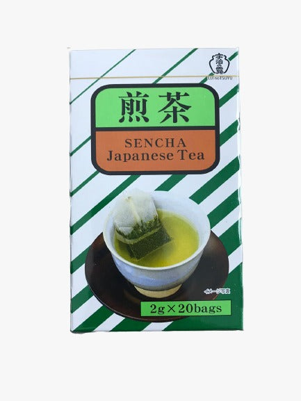 <BUNDLE DEAL> Ujinotsuyu Japanese Tea Bag 20pc (Sencha Green Tea /  Genmai Cha)