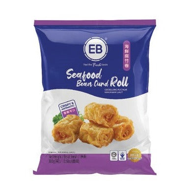 "EB" Seafood Bean Curd Roll 300g (Halal Certified)