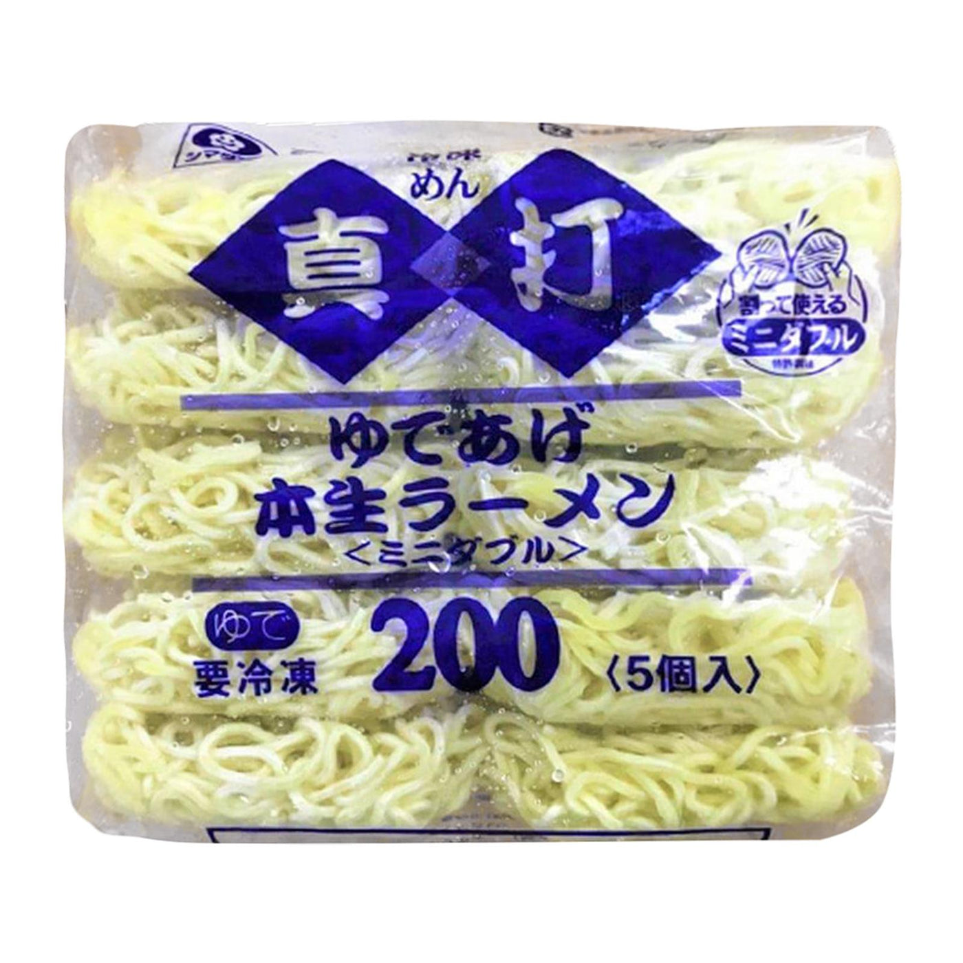 "Shimadaya" Frozen Shinuchi Japanese Ramen Noodles 5pc
