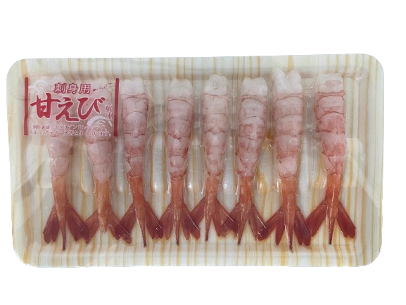 Ama Ebi (Sweet Shrimp) w/o shell 8pc (Sashimi Grade)