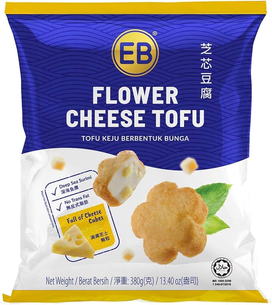 "EB" Flower Cheese Tofu 380g (Halal Certified)
