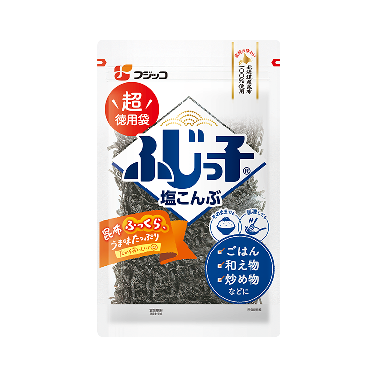 "Fujikko" Shio Kombu (Salted Kelp) 140g