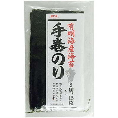 "Hamaotome" Temaki Yaki Nori (Roasted Seaweed Sheet) 15pc