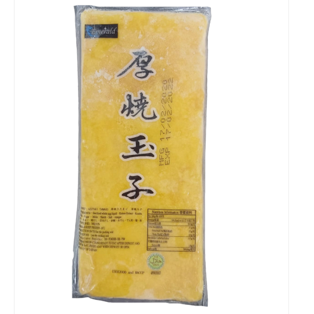 ATSUYAKI TAMAGO ROLLED OMELETTE 500G Halal Certified Northsea atsuyaki-tamago-rolled-omelette-500g-halal-certified-northsea