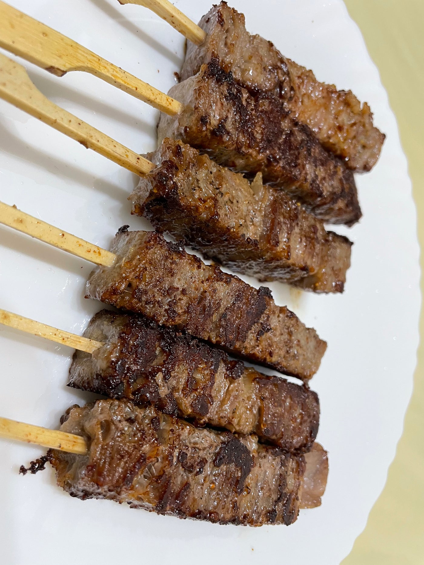 PREMIUM A4/A5 Frozen Wagyu Skewers (50g/stick x 2sticks/tray)