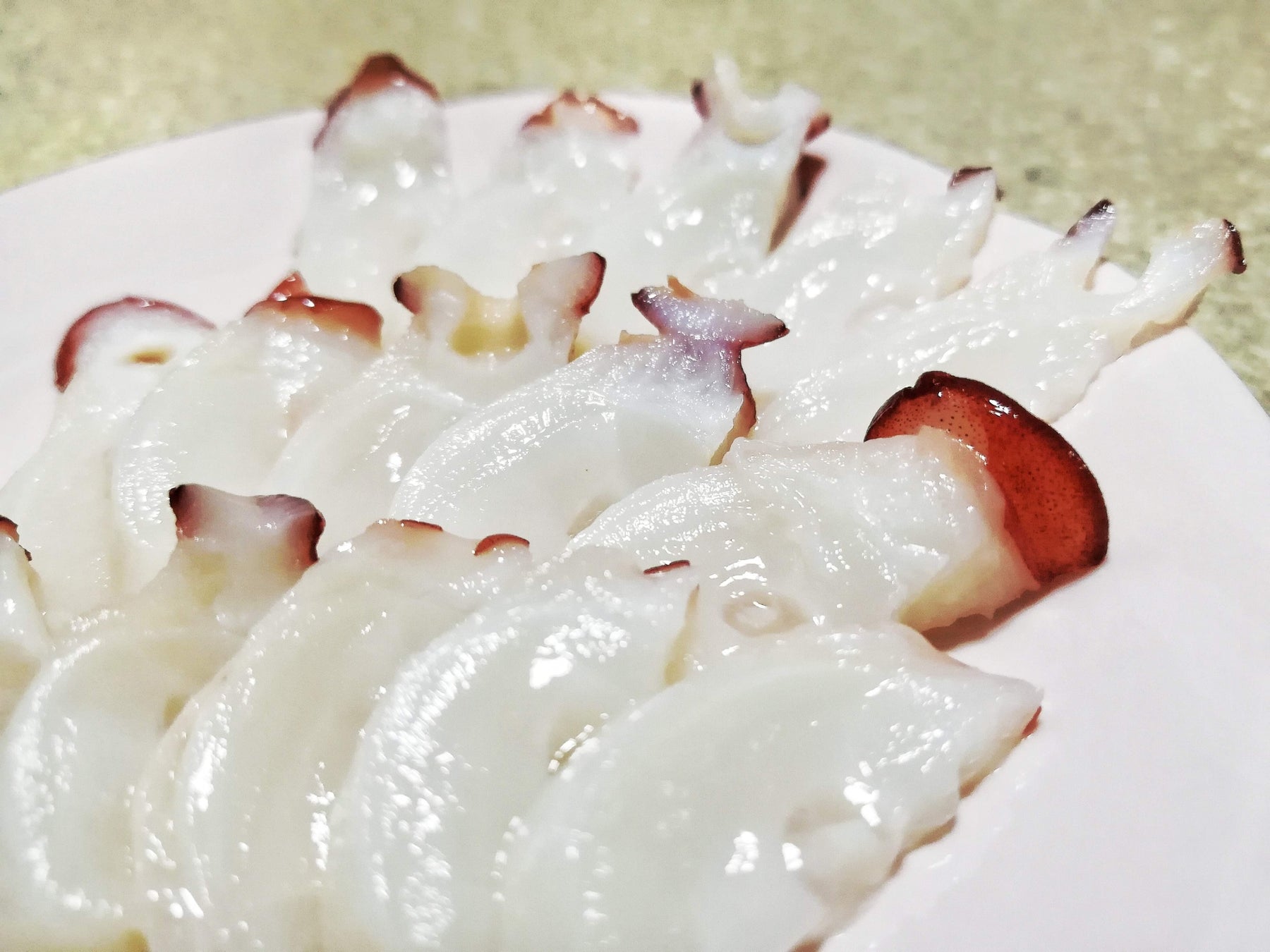 Iwa Tako (Octopus) Sliced 20pc (Sashimi Grade) – Northsea Singapore