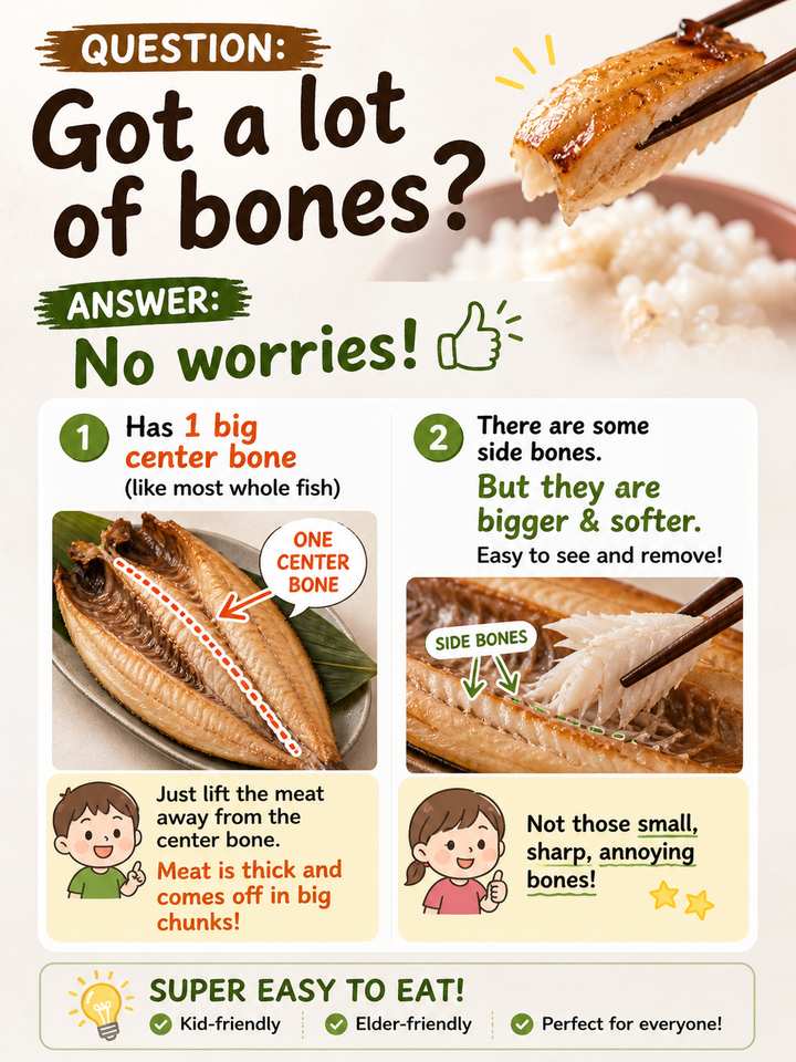 馬ほっけ ひらき 300g – Northsea Singapore