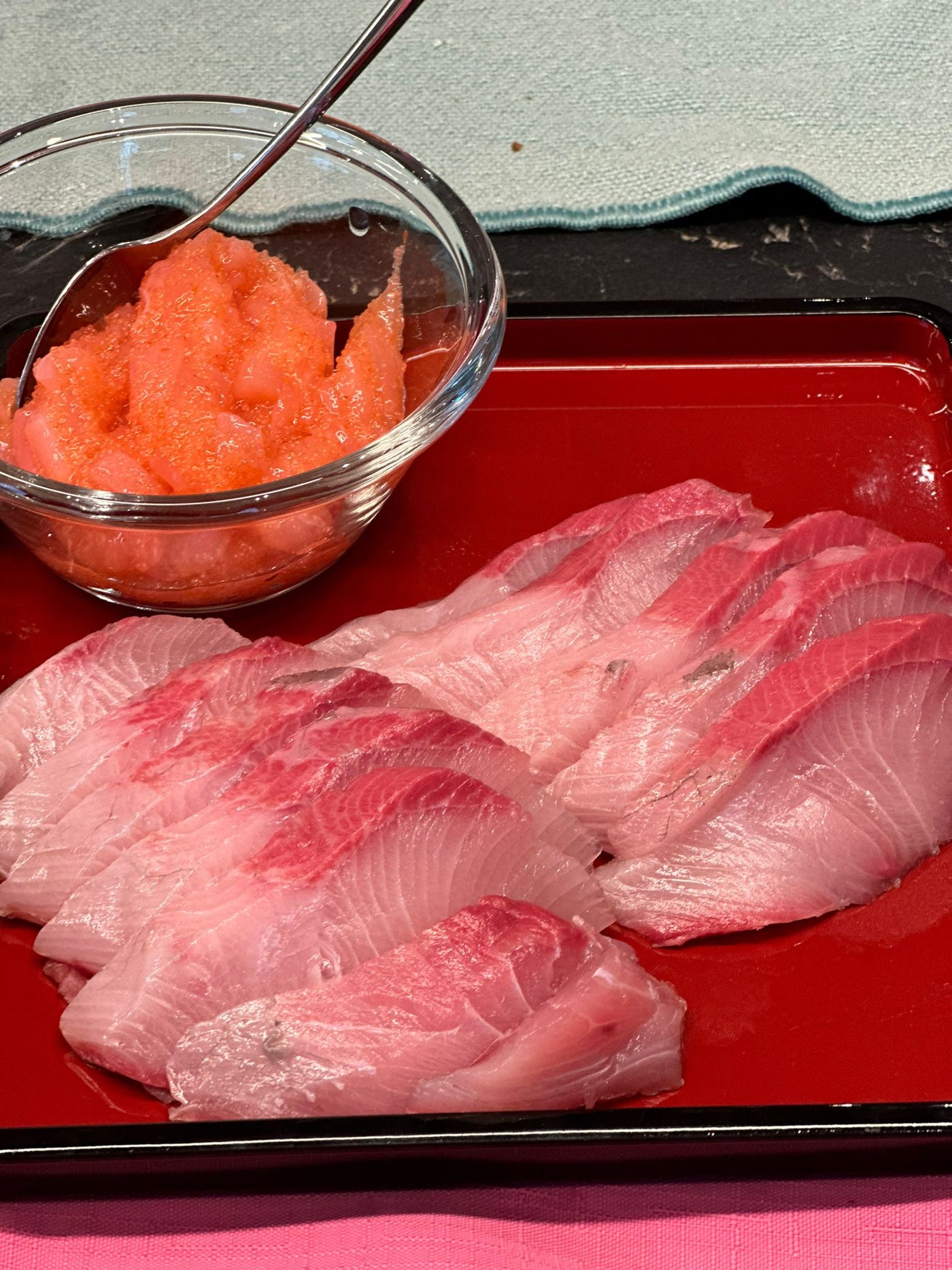 Hamachi 腰肉半切（生鱼片级）400g+