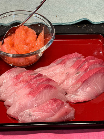 Hamachi 腰肉半切（生鱼片级）400g+
