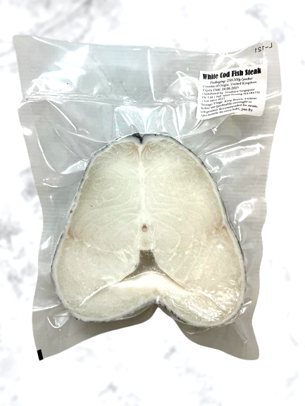 Frozen White Cod Fish Steak