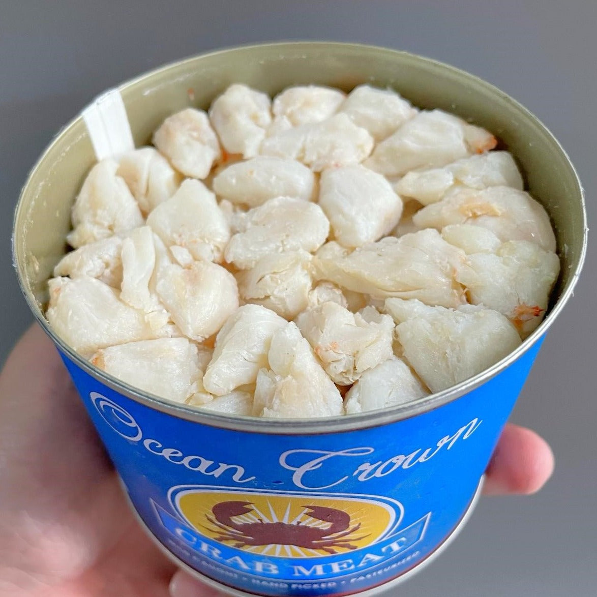 "OCEAN CROWN" Crab Meat Jumbo Lump 454g (Halal-Certified)