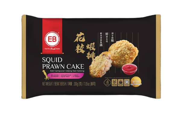 "EB" Squid Prawn Cake 200g (Halal Certified)
