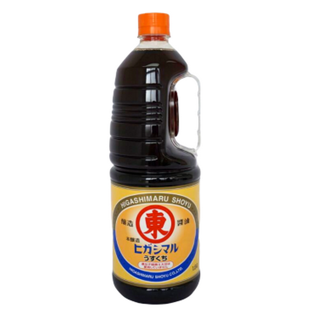 ヒガシマル うす口醤油 1.8L