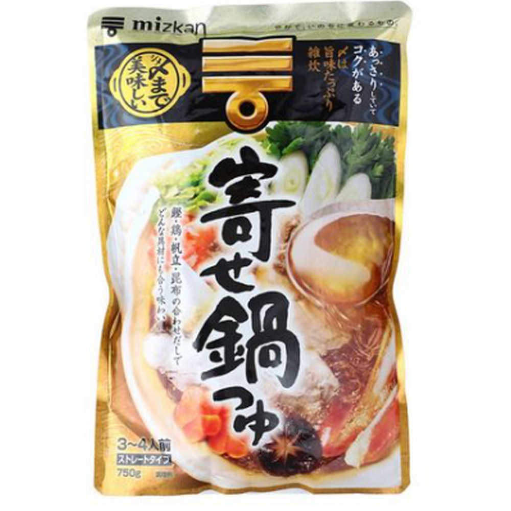 ミツカン 寄せ鍋 鍋つゆの素 750g