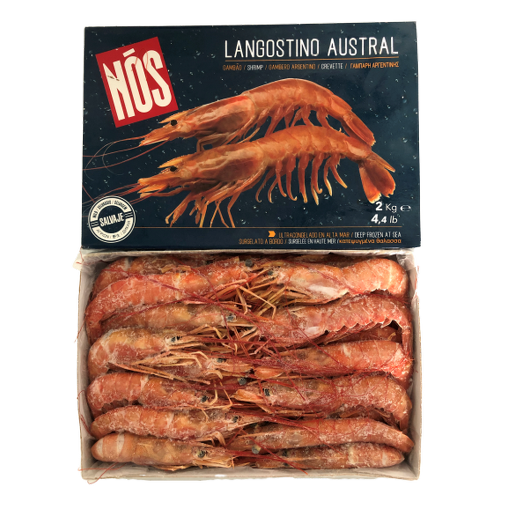 冷冻赤虾 L1（生鱼片级）2kg